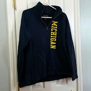 Michigan - Jansport Zip Sweater